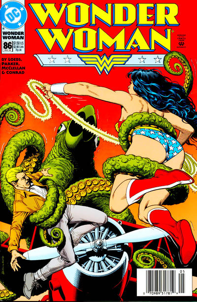 Cover for Wonder Woman (DC, 1987 series) #86 [Newsstand]