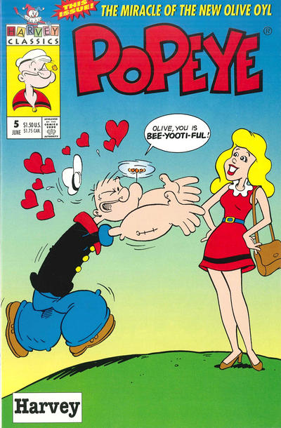 Cover for Popeye (Harvey, 1993 series) #5