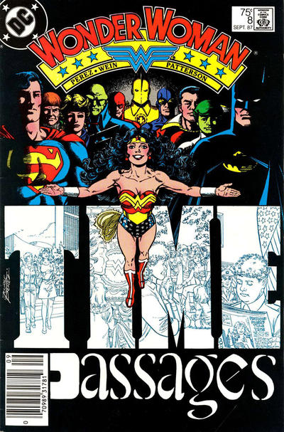 Cover for Wonder Woman (DC, 1987 series) #8 [Newsstand]