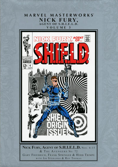 Cover for Marvel Masterworks: Nick Fury, Agent of S.H.I.E.L.D. (Marvel, 2007 series) #3 [Regular Edition]