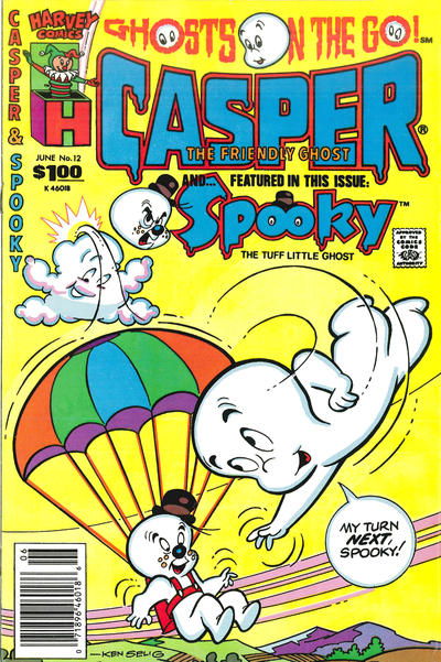 Cover for Casper and ... (Harvey, 1987 series) #12