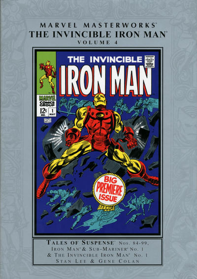 Cover for Marvel Masterworks: The Invincible Iron Man (Marvel, 2003 series) #4 [Regular Edition]
