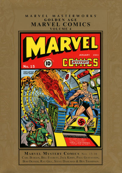 Cover for Marvel Masterworks: Golden Age Marvel Comics (Marvel, 2004 series) #4 [Regular Edition]