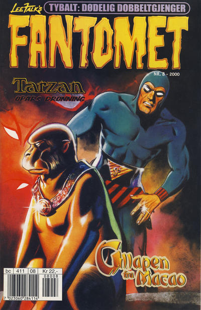 Cover for Fantomet (Hjemmet / Egmont, 1998 series) #8/2000