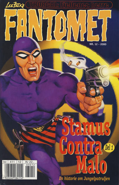 Cover for Fantomet (Hjemmet / Egmont, 1998 series) #12/2000