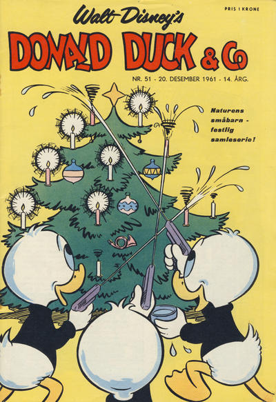 Cover for Donald Duck & Co (Hjemmet / Egmont, 1948 series) #51/1961