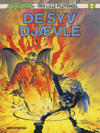 Cover for Arkel - den lille pilotengel (Interpresse, 1986 series) #2 - De syv djævle