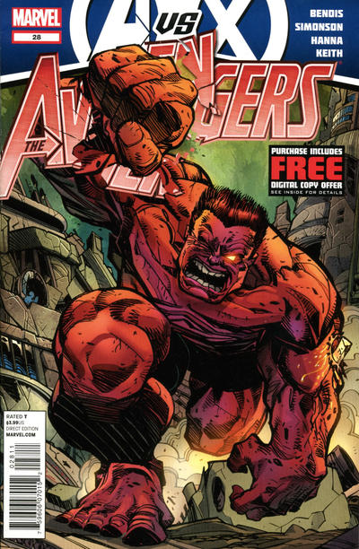 Cover for Avengers (Marvel, 2010 series) #28
