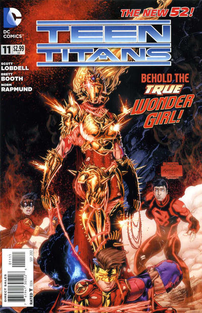 Cover for Teen Titans (DC, 2011 series) #11
