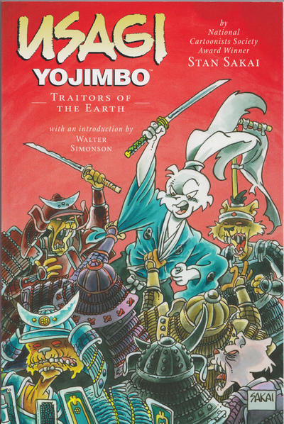 Cover for Usagi Yojimbo (Dark Horse, 1997 series) #26 - Traitors of the Earth