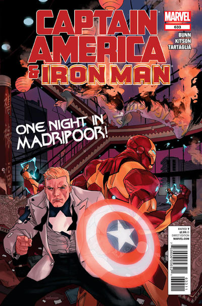 Cover for Captain America and Iron Man (Marvel, 2012 series) #633