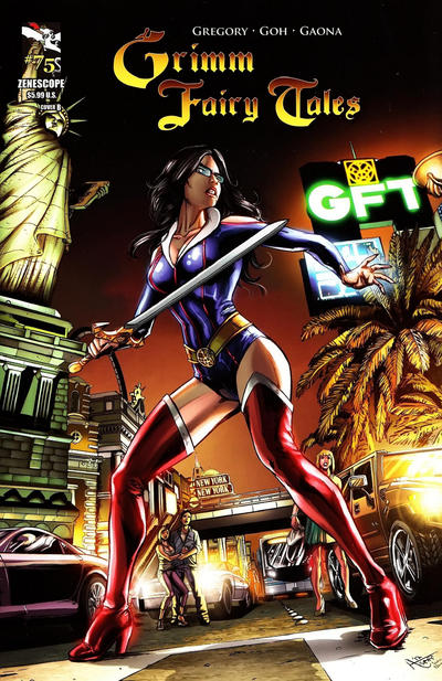 Cover for Grimm Fairy Tales (Zenescope Entertainment, 2005 series) #75 [Cover B - Anthony Spay]