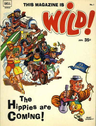 Cover for Wild (Dell, 1968 series) #1