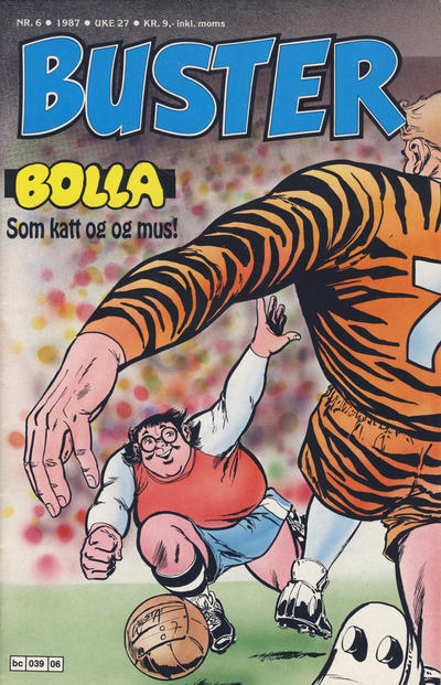 Cover for Buster (Semic, 1984 series) #6/1987