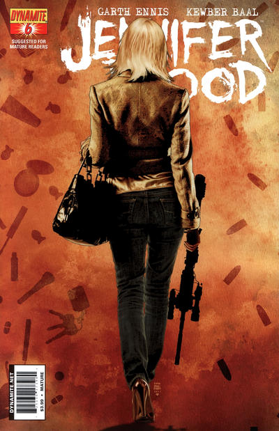 Cover for Jennifer Blood (Dynamite Entertainment, 2011 series) #6 [Cover A Tim Bradstreet]