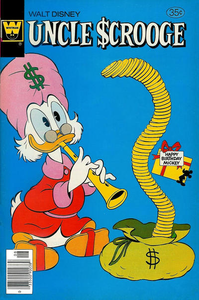 Cover for Walt Disney Uncle Scrooge (Western, 1963 series) #155 [Whitman]