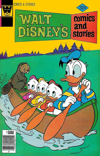 Cover for Walt Disney's Comics and Stories (Western, 1962 series) #v38#2 (446) [Whitman]