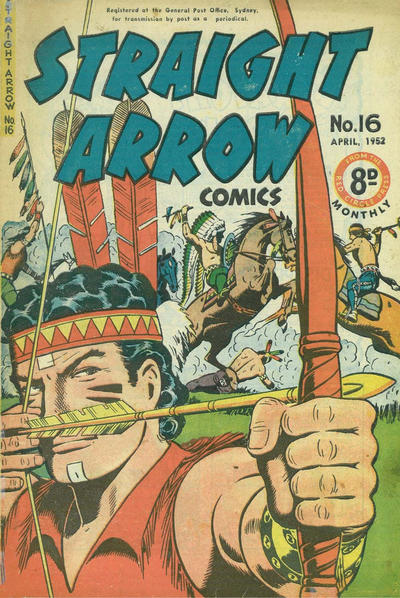 Cover for Straight Arrow Comics (Magazine Management, 1950 series) #16