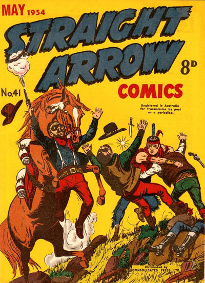 Cover for Straight Arrow Comics (Magazine Management, 1950 series) #41