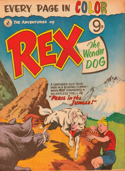 Cover for The Adventures of Rex the Wonder Dog (K. G. Murray, 1956 series) 