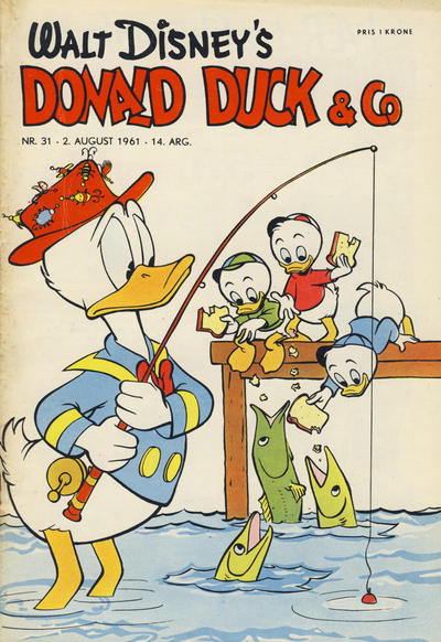 Cover for Donald Duck & Co (Hjemmet / Egmont, 1948 series) #31/1961