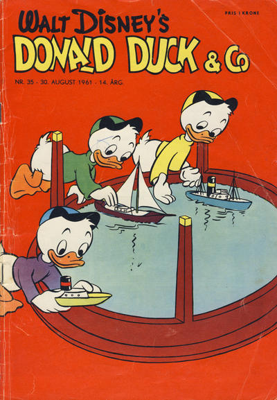 Cover for Donald Duck & Co (Hjemmet / Egmont, 1948 series) #35/1961