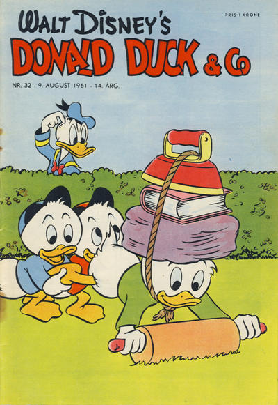 Cover for Donald Duck & Co (Hjemmet / Egmont, 1948 series) #32/1961