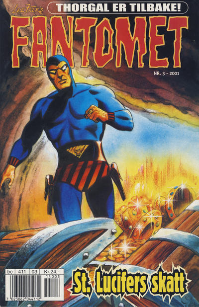 Cover for Fantomet (Hjemmet / Egmont, 1998 series) #3/2001