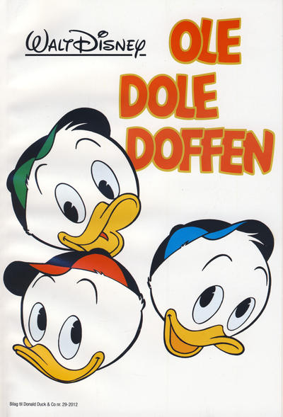 Cover for Bilag til Donald Duck & Co (Hjemmet / Egmont, 1997 series) #29/2012