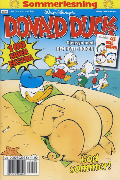 Cover for Donald Duck & Co (Hjemmet / Egmont, 1948 series) #29/2012