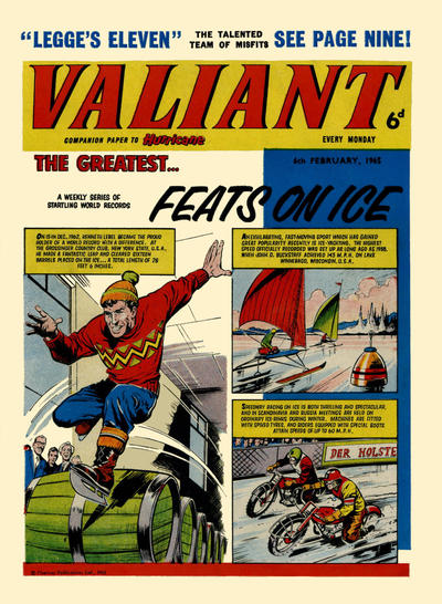 Cover for Valiant (IPC, 1964 series) #6 February 1965