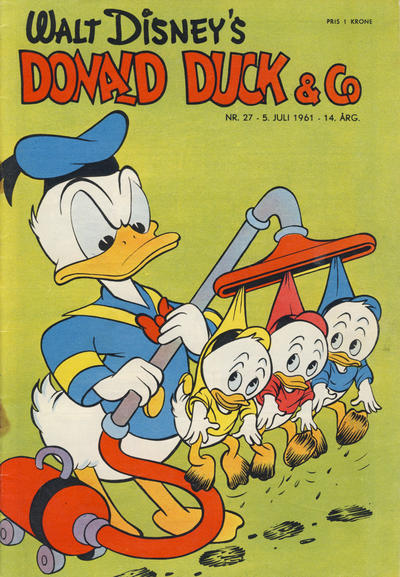 Cover for Donald Duck & Co (Hjemmet / Egmont, 1948 series) #27/1961