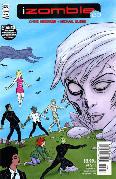 Cover for I, Zombie [iZombie] (DC, 2010 series) #28