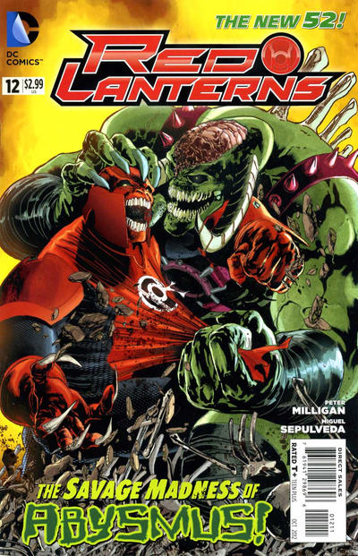 Cover for Red Lanterns (DC, 2011 series) #12