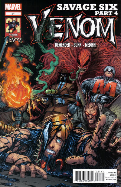 Cover for Venom (Marvel, 2011 series) #21
