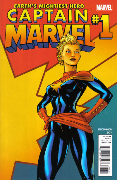 Cover for Captain Marvel (Marvel, 2012 series) #1