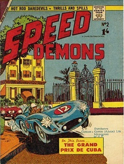 Cover for Speed Demons (New Century Press, 1958 ? series) #2