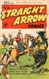 Cover Thumbnail for Straight Arrow Comics (Magazine Management, 1950 series) #34