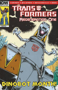 Cover Thumbnail for Transformers: Regeneration One (IDW, 2012 series) #82 [Cover B - Guido Guidi]
