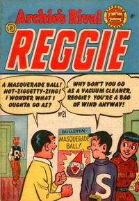 Cover Thumbnail for Archie's Rival Reggie (H. John Edwards, 1950 ? series) #21