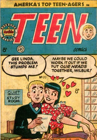 Cover Thumbnail for Teen Comics (H. John Edwards, 1950 ? series) #20