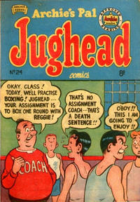 Cover Thumbnail for Archie's Pal Jughead (H. John Edwards, 1950 ? series) #24
