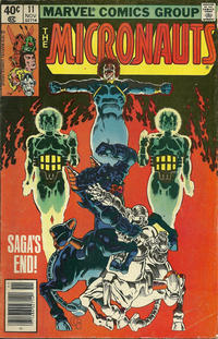 Cover Thumbnail for Micronauts (Marvel, 1979 series) #11 [Newsstand]