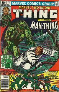 Cover Thumbnail for Marvel Two-in-One (Marvel, 1974 series) #77 [Newsstand]