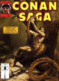 Cover Thumbnail for Conan Saga (Marvel, 1987 series) #63 [Direct]