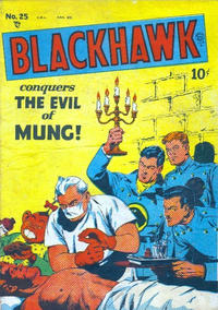 Cover Thumbnail for Blackhawk (Bell Features, 1949 series) #25