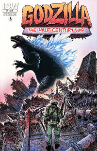 Cover for Godzilla: The Half-Century War (IDW, 2012 series) #1 [Cover A]