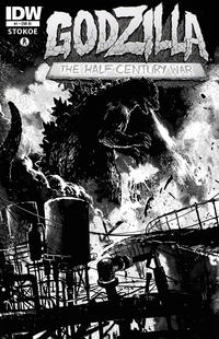 Cover Thumbnail for Godzilla: The Half-Century War (IDW, 2012 series) #1 [Cover RI Frank Teran]