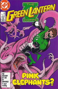 Cover Thumbnail for The Green Lantern Corps (DC, 1986 series) #211 [Direct]