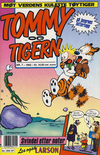 Cover Thumbnail for Tommy og Tigern (Bladkompaniet / Schibsted, 1989 series) #7/1992
